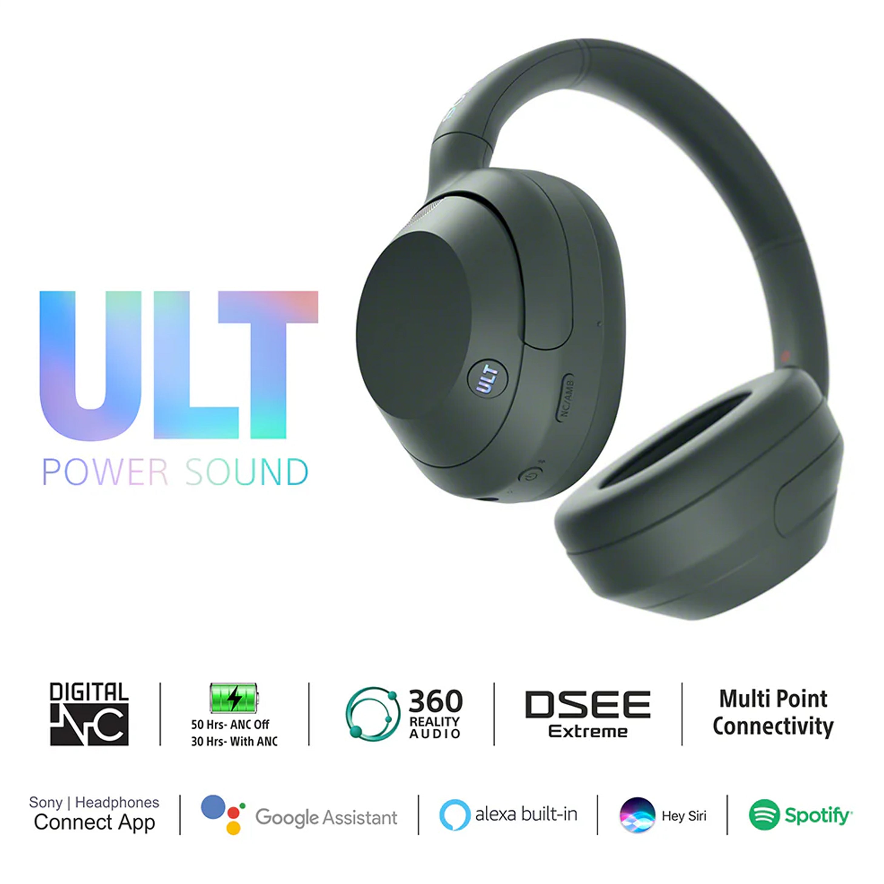 Sony WH-ULT900N ULT Wear Headphones - Wireless Noise