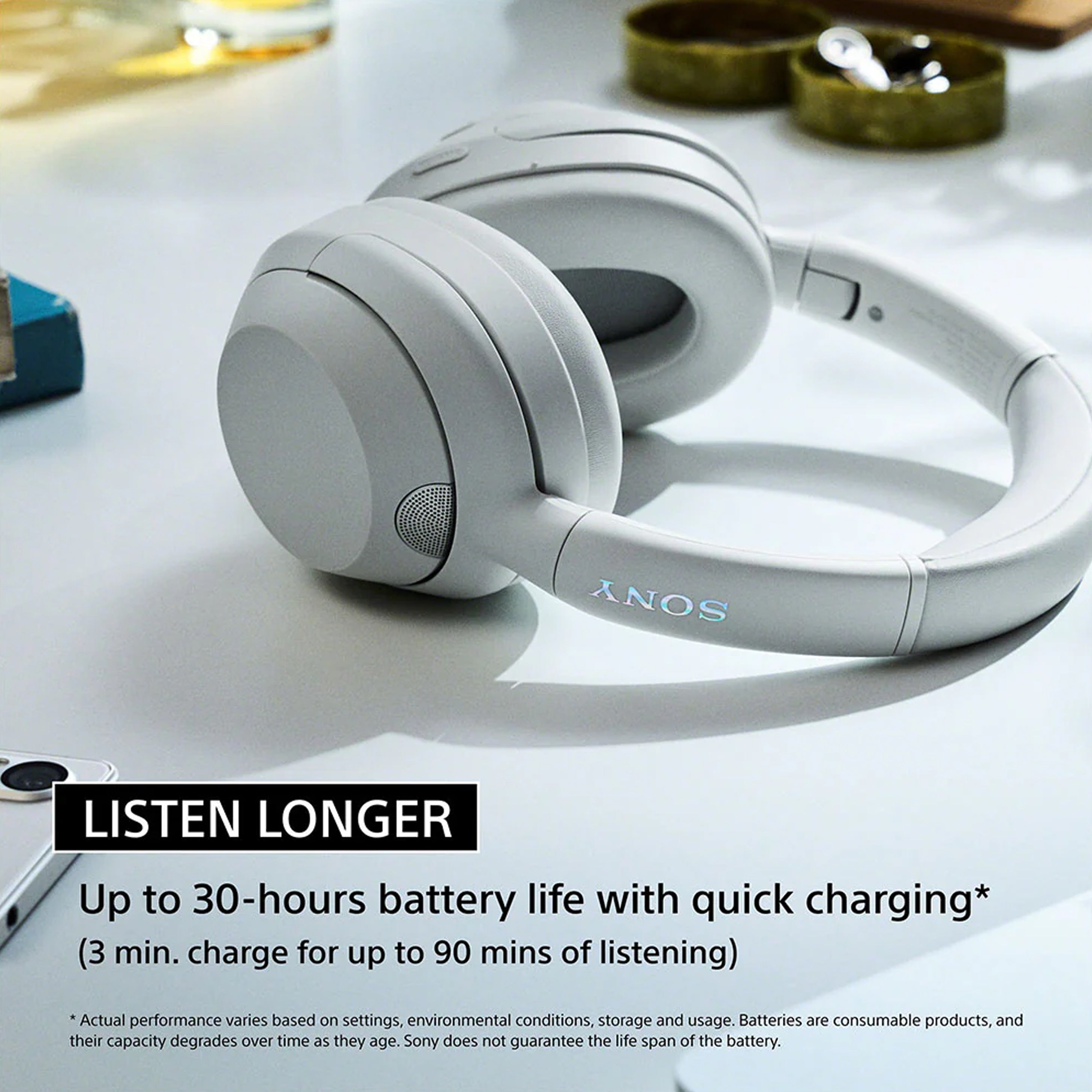 Sony WH-ULT900N ULT Wear Headphones - Wireless Noise Cancellation