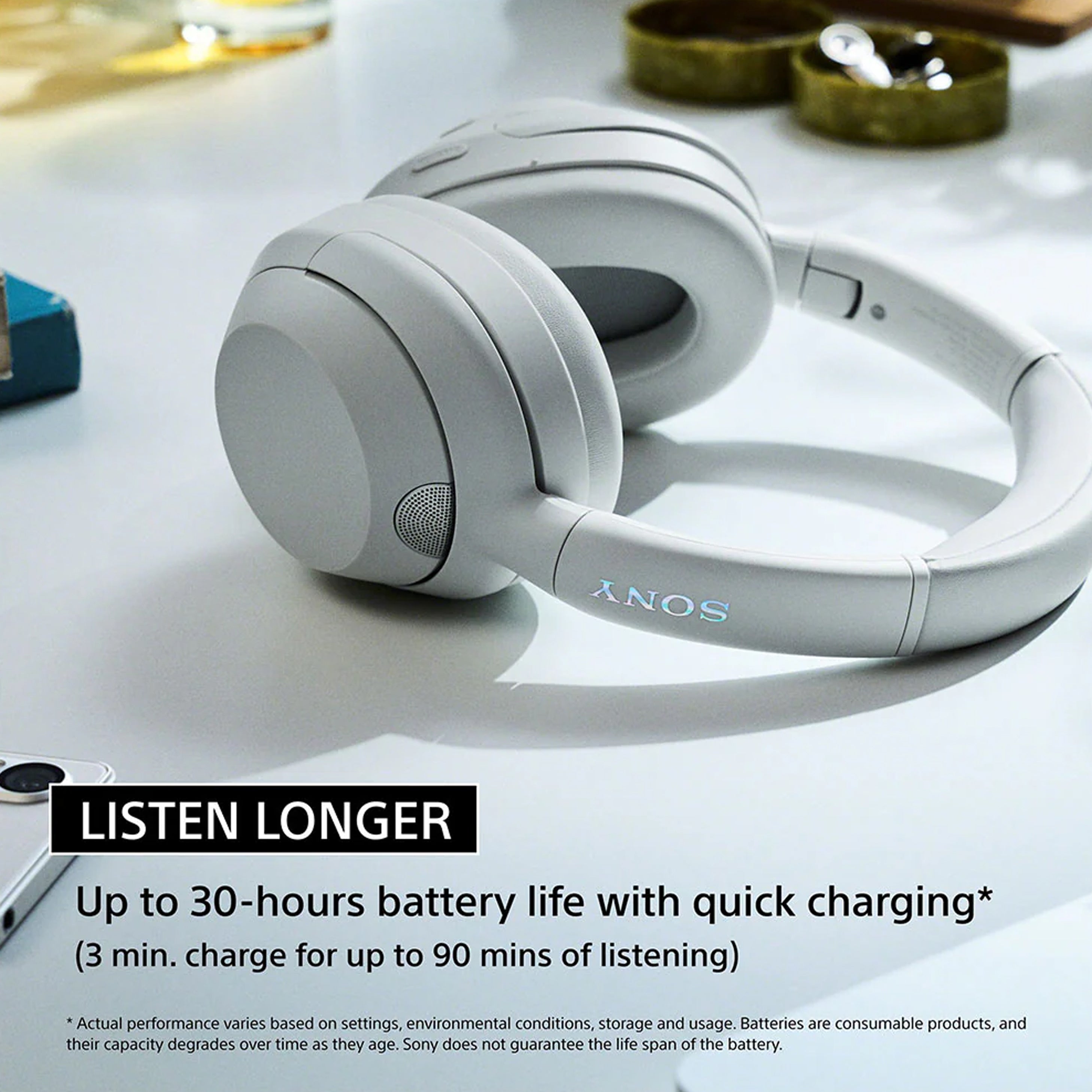 Sony WH-ULT900N ULT Wear Headphones - Wireless Noise Cancellation