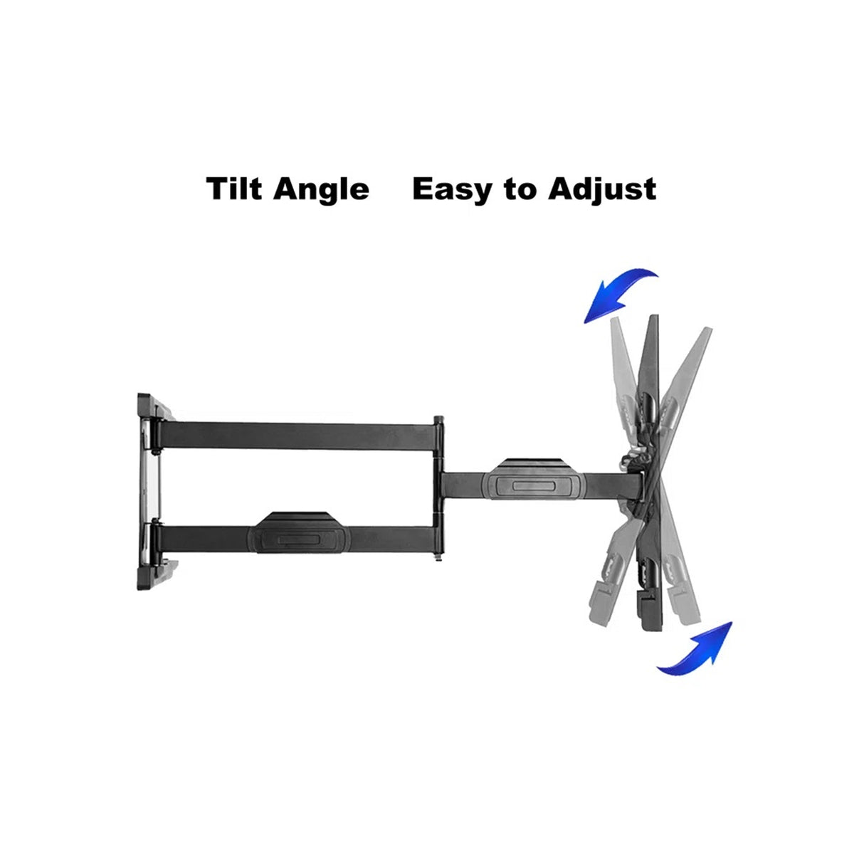 Tono LPC 501 - 180 Degrees Swivel TV Wall Mount (For 42 Inches - 77 Inches)