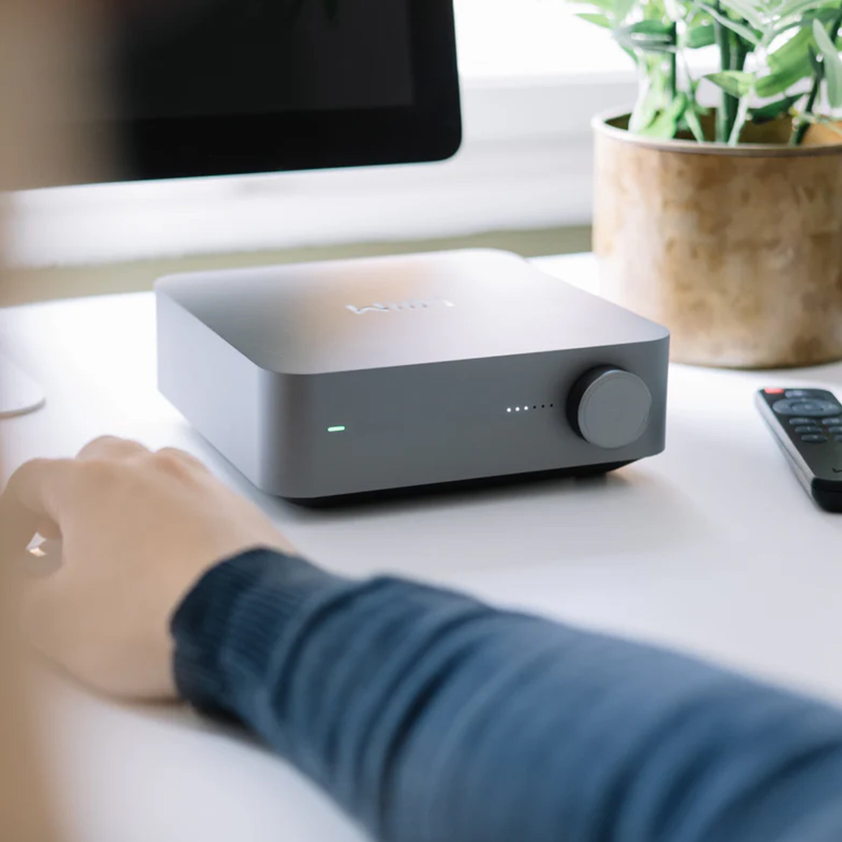 Wiim Amp Pro - Multiroom Streaming Integrated Amplifier – AV