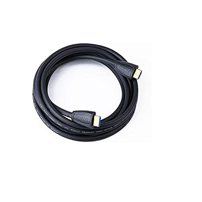 DTECH Slim HDMI Cable -6 Feet/2meter High-Speed with Gold Plated Connectors