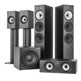 Bowers & Wilkins 600 Series Anniversary Edition 5.1 Channel Home Theatre Floor Standing Package with B&W ASW610 Subwoofer (Bundle Pack)