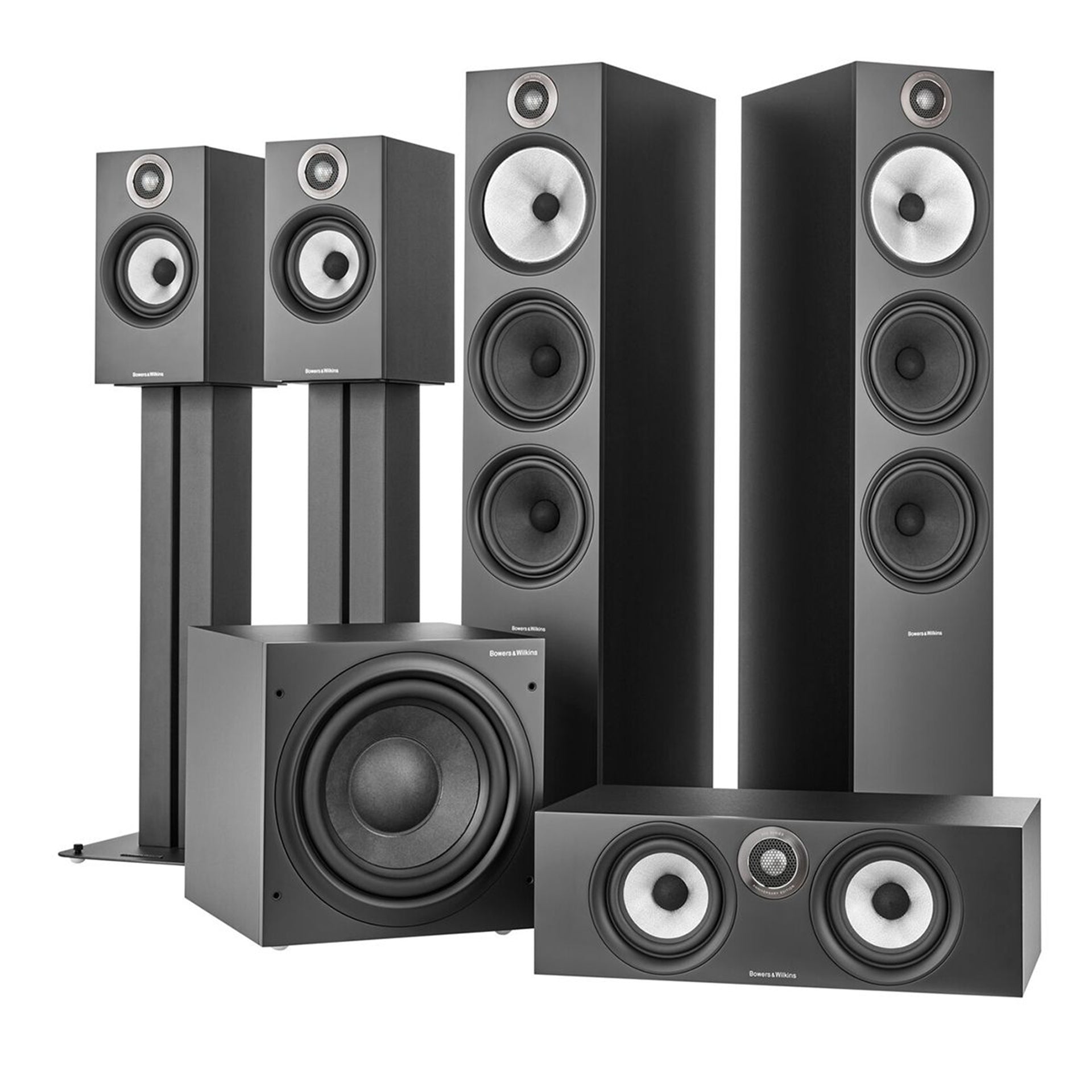 Bowers & Wilkins 600 Series Anniversary Edition 5.1 Channel Home 