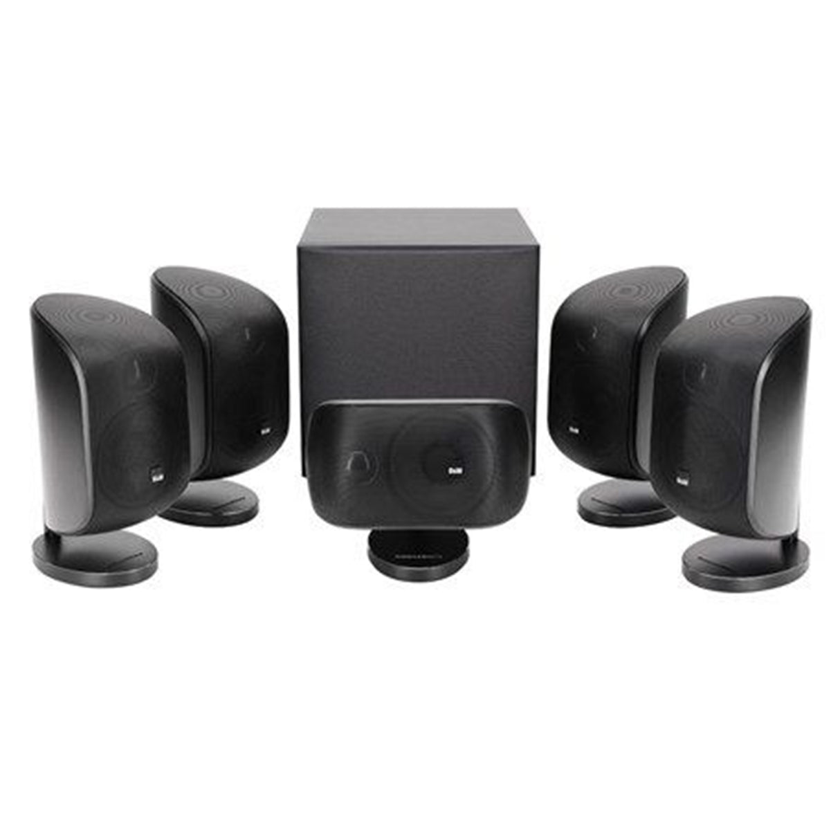 Bowers & Wilkins MT-50D 5.1 Channel Speaker Package with ASW608 Powered Subwoofer