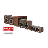 Q Acoustics 3010i-5.1 package (Walnut) (4x 3010i + 1x 3090Ci + 1 x 3060S) Bundle