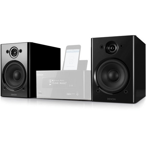 Denon SC-N5 CEOL Piccolo Bookshelf Speaker (Pair) (White)