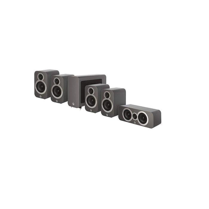 Q Acoustics 3010i -5.1 Speaker Package Bundle (4x 3010I, 1x 3090 Ci, 1x 3060S)