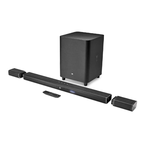 JBL Bar 5.1 Soundbar, Subwoofer and Detachable Surrounds