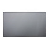 Prime Edgeless Grey Fabric Ambient Light Rejection (ALR) Flat Fixed Frame Projection Screen 84" (For Long Throw Projectors)