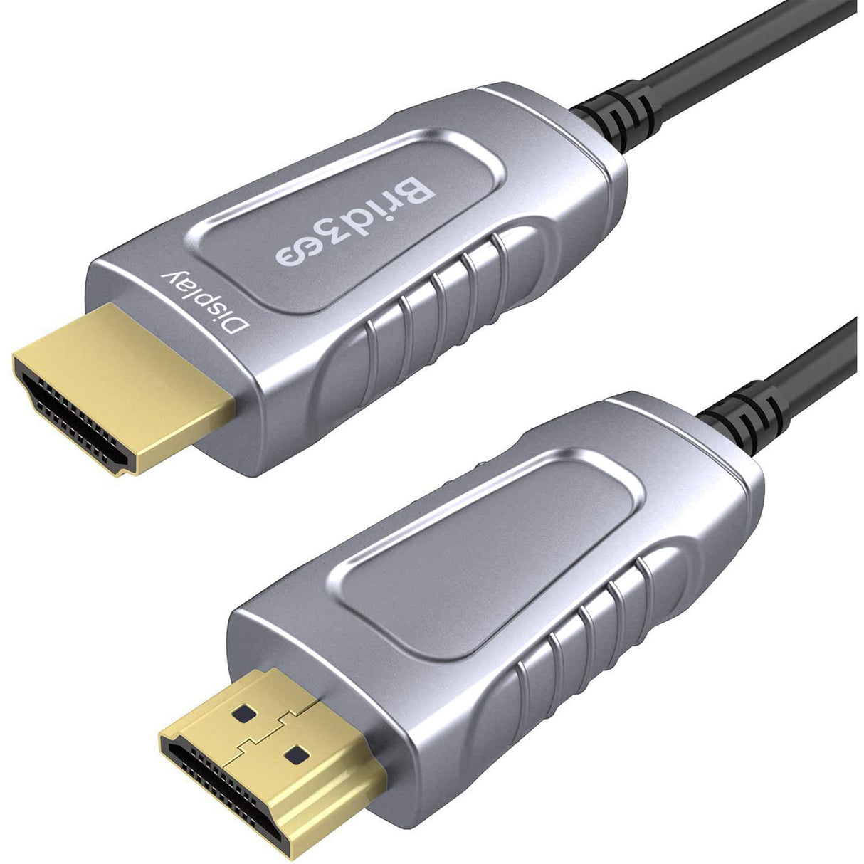 Bridgee Fiber Optic HDMI 2.1 Cable(24.6ft/7.5 Meter) Ultra High Speed AOC Supported 8K
