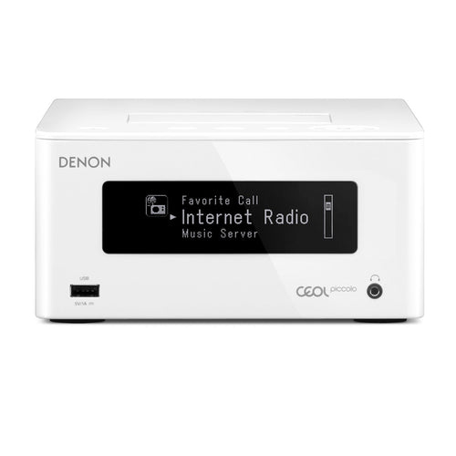 Denon CEOL Piccolo DRA-N5 - Integrated Network Stereo Receiver (White)
