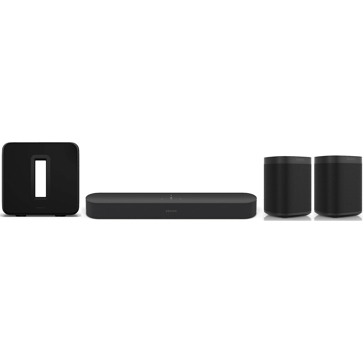Sonos Beam Wireless System- Sonos Beam Gen-3 Sub One SL
