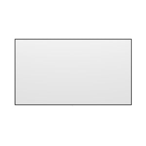 Prime Zero Edge Matte White Fixed Frame Projection Screen 106'' (16:9)