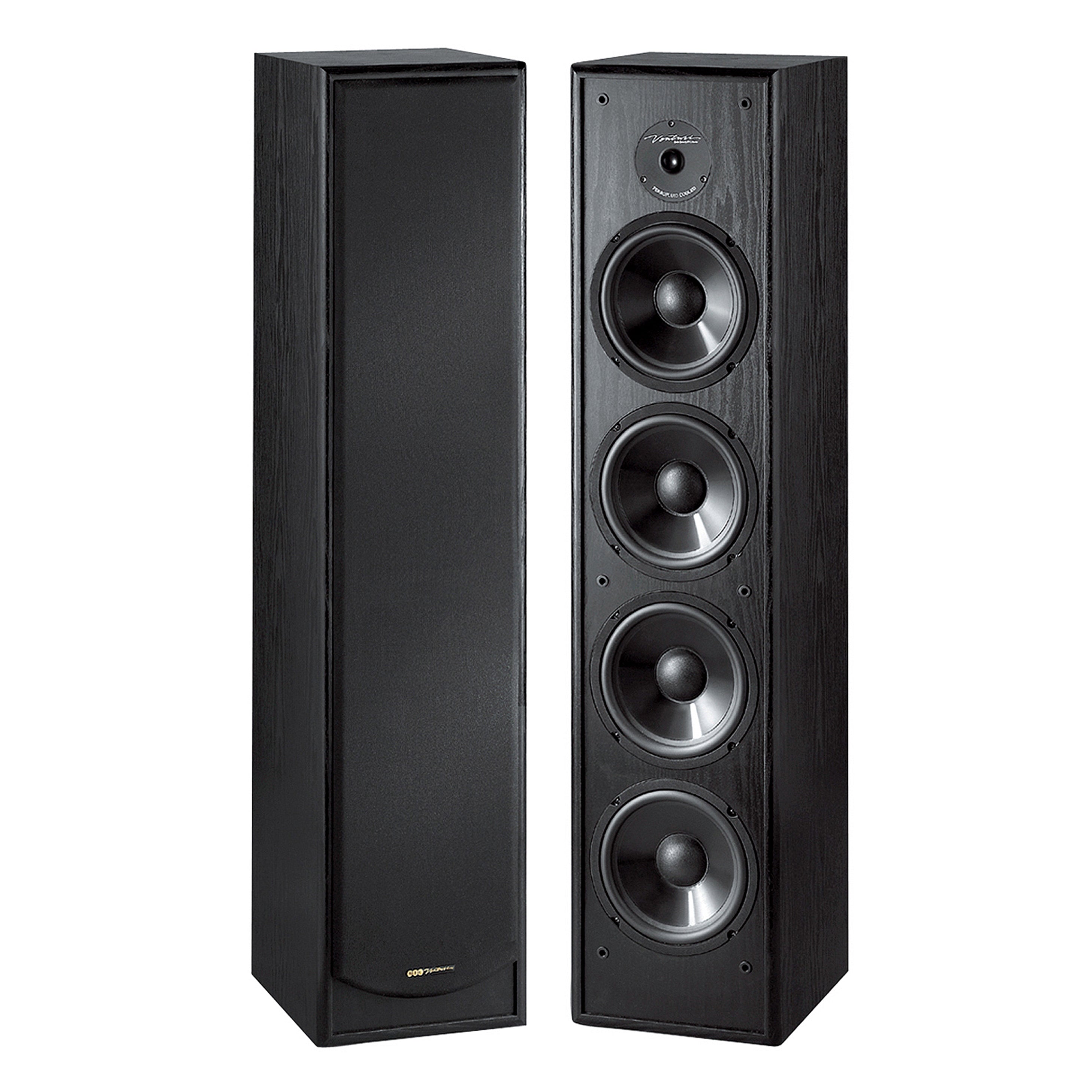 Thin tower hot sale speakers