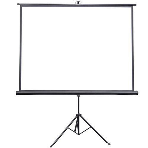 Prime Ecoline 100 Inches (4:3 Ratio)- Tripod Projection Screen Full HD & 3D Ready