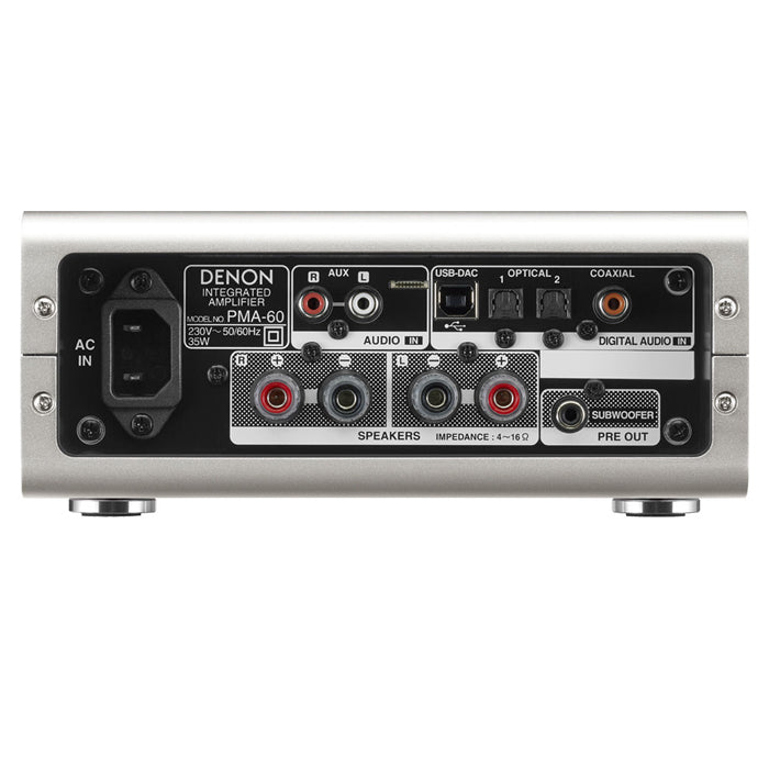 Denon PMA-60 - Digital Integrated Stereo Amplifier (Black)