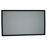 Prime Eco-line Grey Fabric Ambient Light Rejection (ALR) Flat Fixed Frame Projection Screen 100" (For Long Throw Projectors)