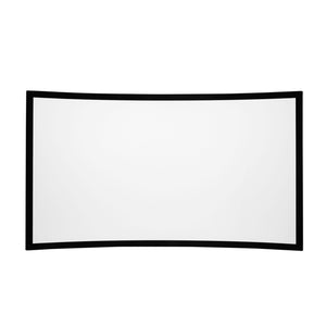 RNT Screen SableFrame Fixed Frame Curve Projection Screen 133'' (16:9) (Matte White)
