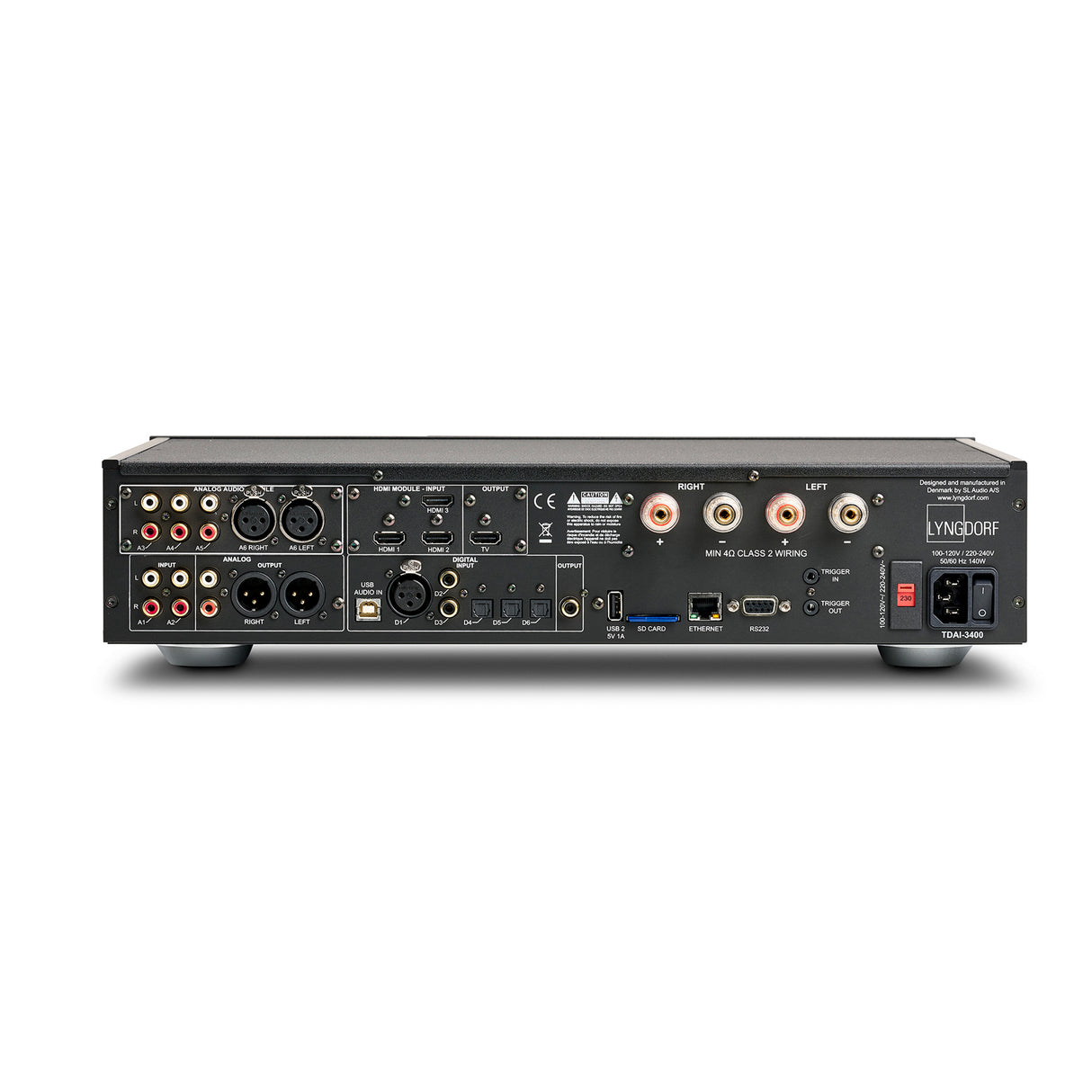 Lyngdorf Audio TDAI-3400 - most powerful Integrated Amplifier