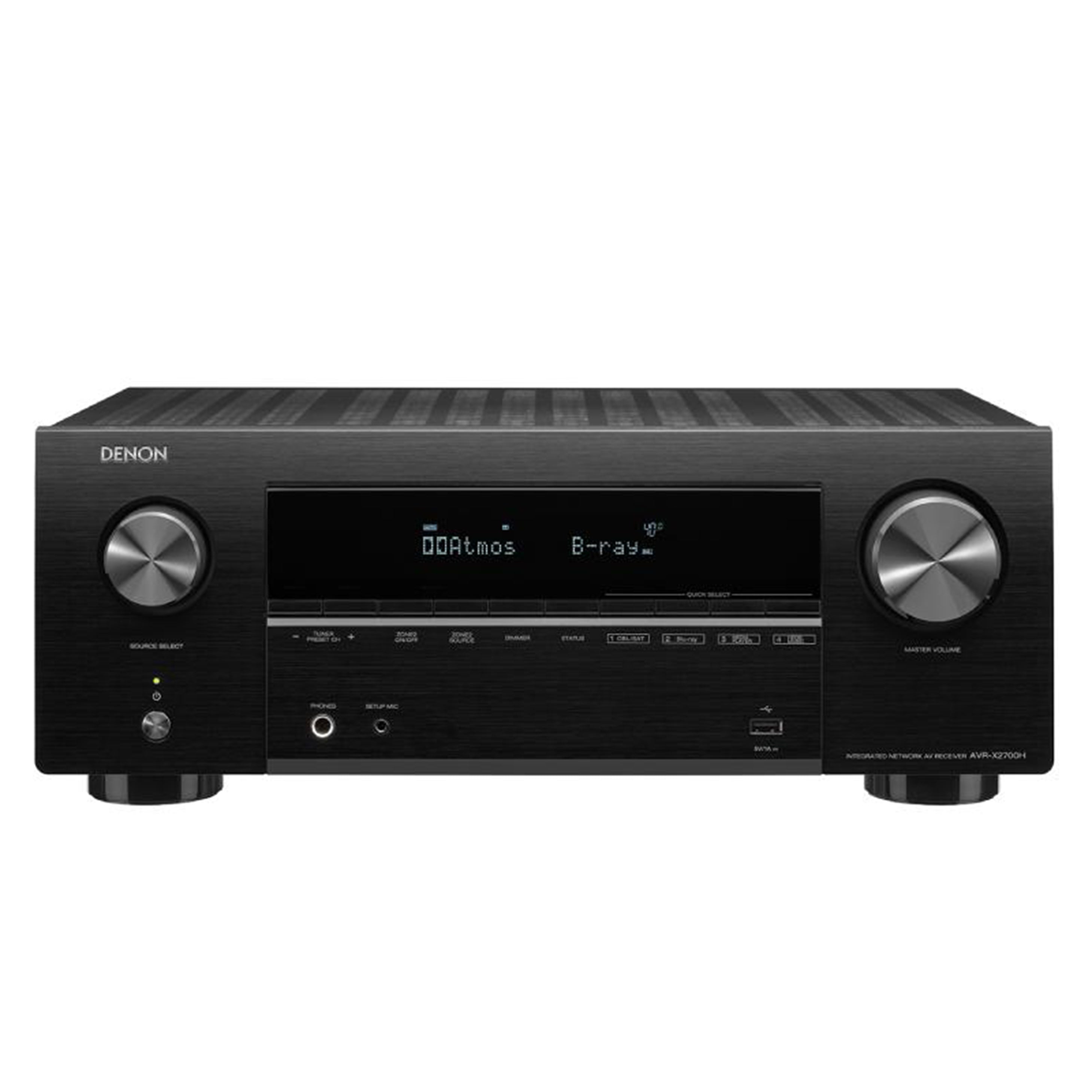 Denon AVR-X2700H 7.2-channel Dolby Atmos 8K AV Receiver