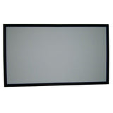 Prime Eco-line Grey Fabric Ambient Light Rejection (ALR) Flat Fixed Frame Projection Screen 200" (For Long Throw Projectors)