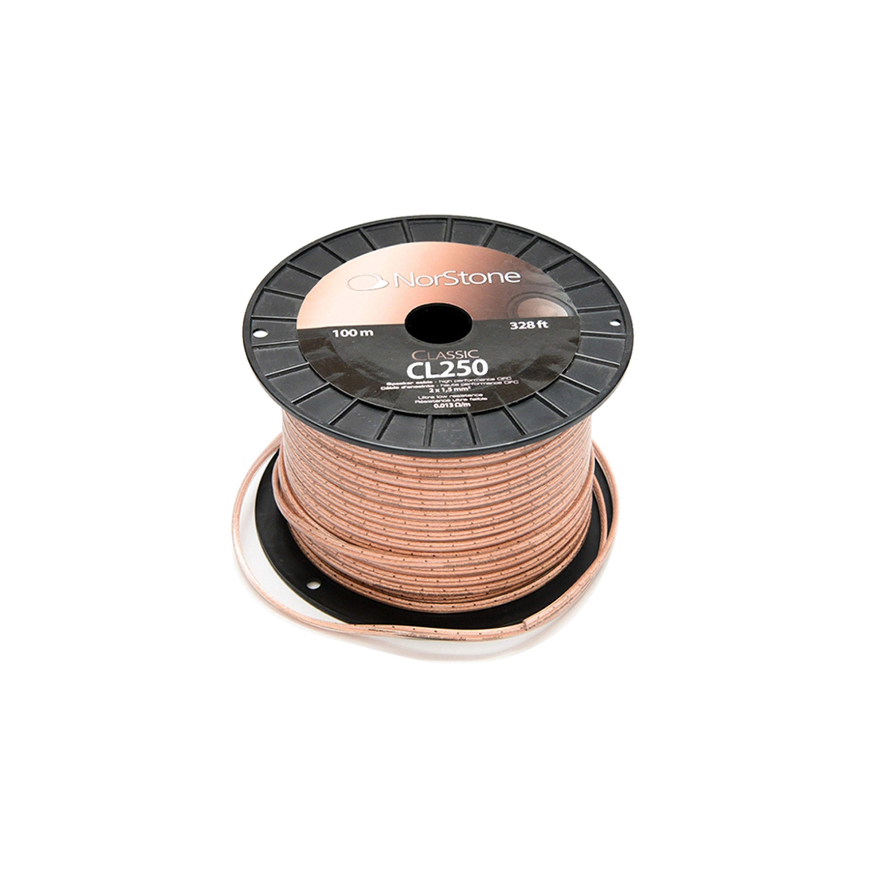 Norstone Classic Speaker Cable CL 250 - 100 Meter (14 Gauge) – AV