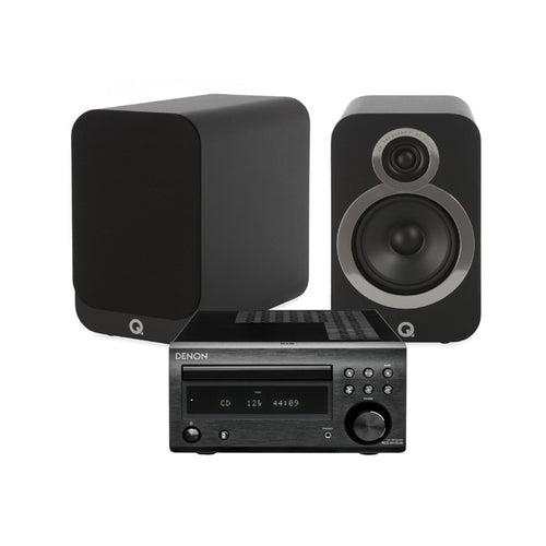 Denon RCD-M41 Hi-Fi Amplifier CD Bluetooth Receiver + Q Acoustics Q3020i