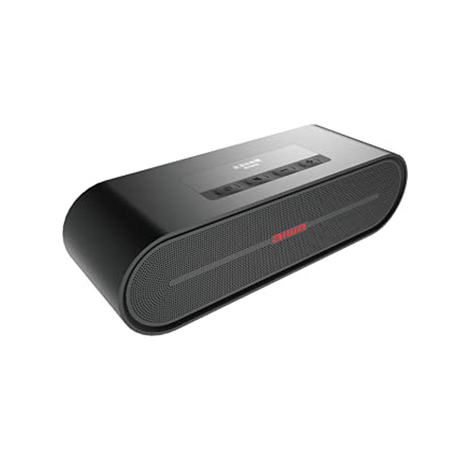 Aiwa SB-X350J Compact High Performance Desk Speaker (Black)