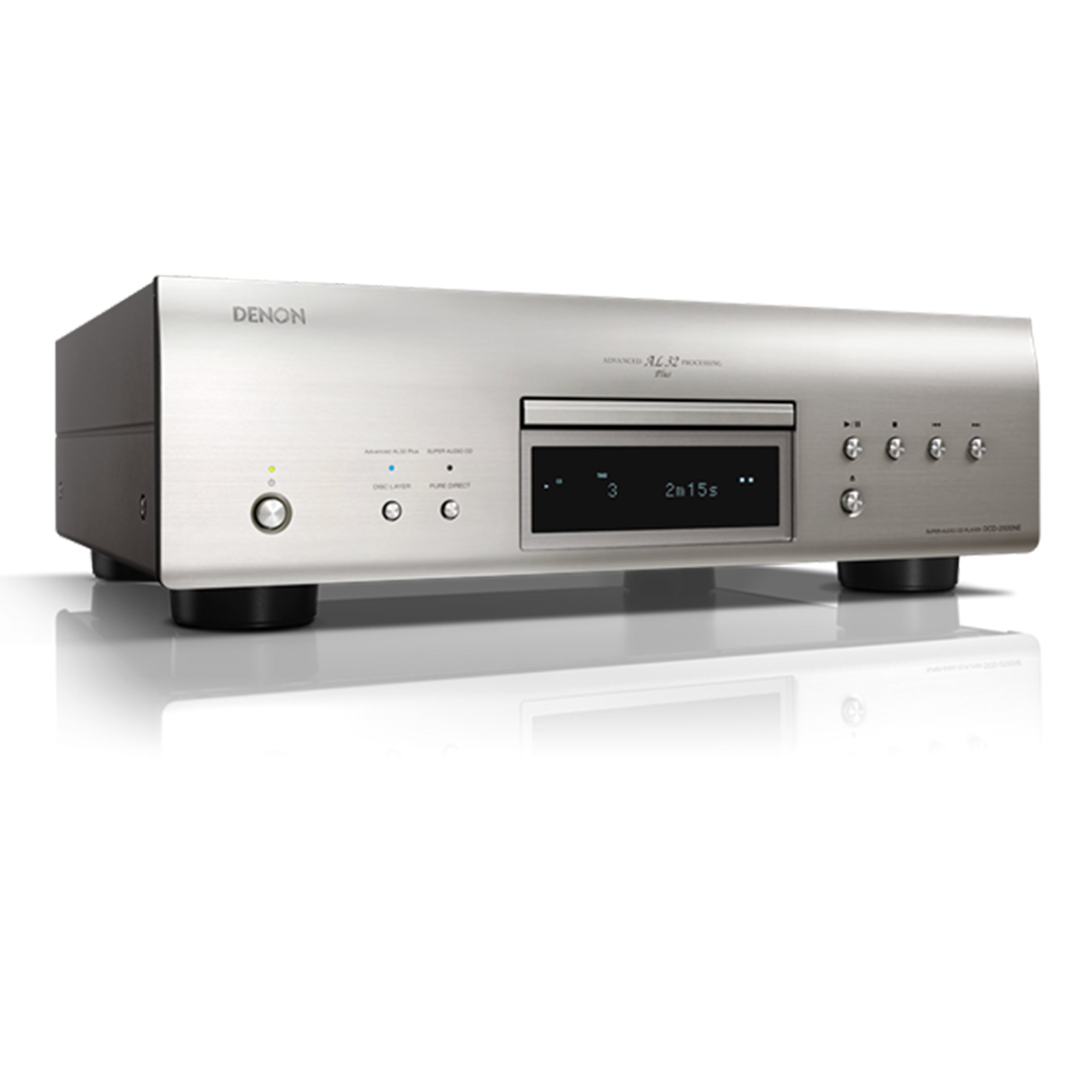 Denon DCD-2500NE - Premium Super Audio CD Player (Silver) – AV Shack