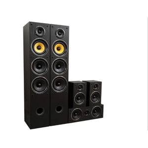 Denon AVRX-1700H 8K AV Receiver + Taga TAV-506 Speaker Package + Taga TSW-90 Subwoofer + Taga TCW-380R In-Ceiling Speakers 5.1.2 Home Theatre Bundle