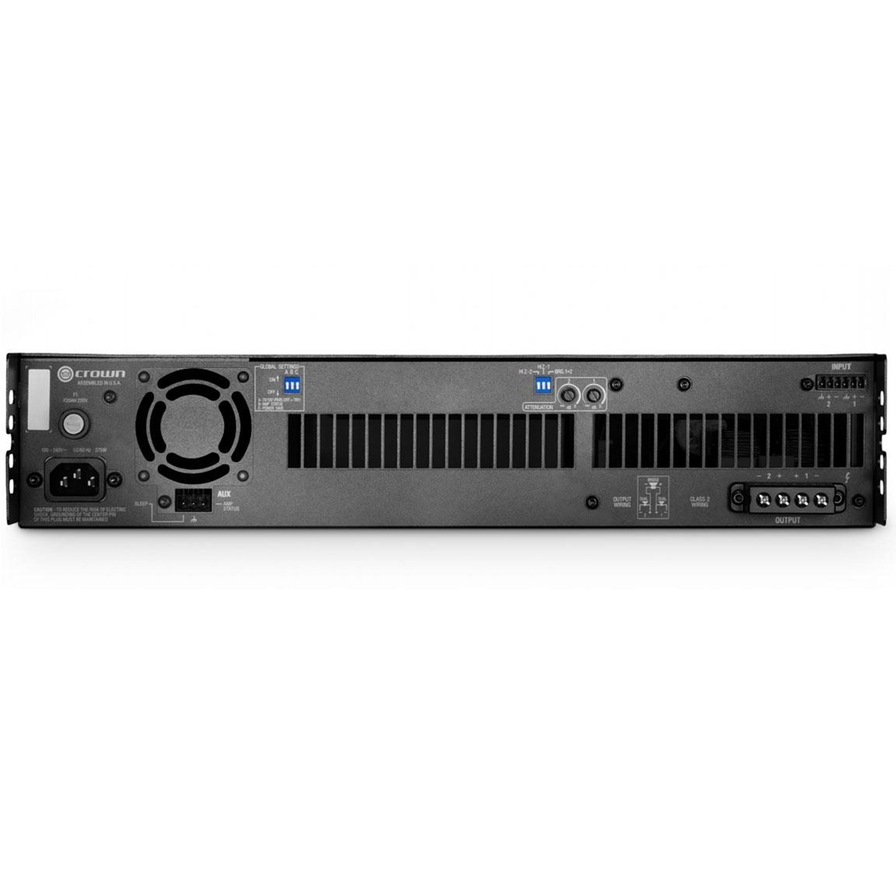 Crown DCI2600 - 2 channel, 600 Watts Analog Power Amplifier – AV Shack