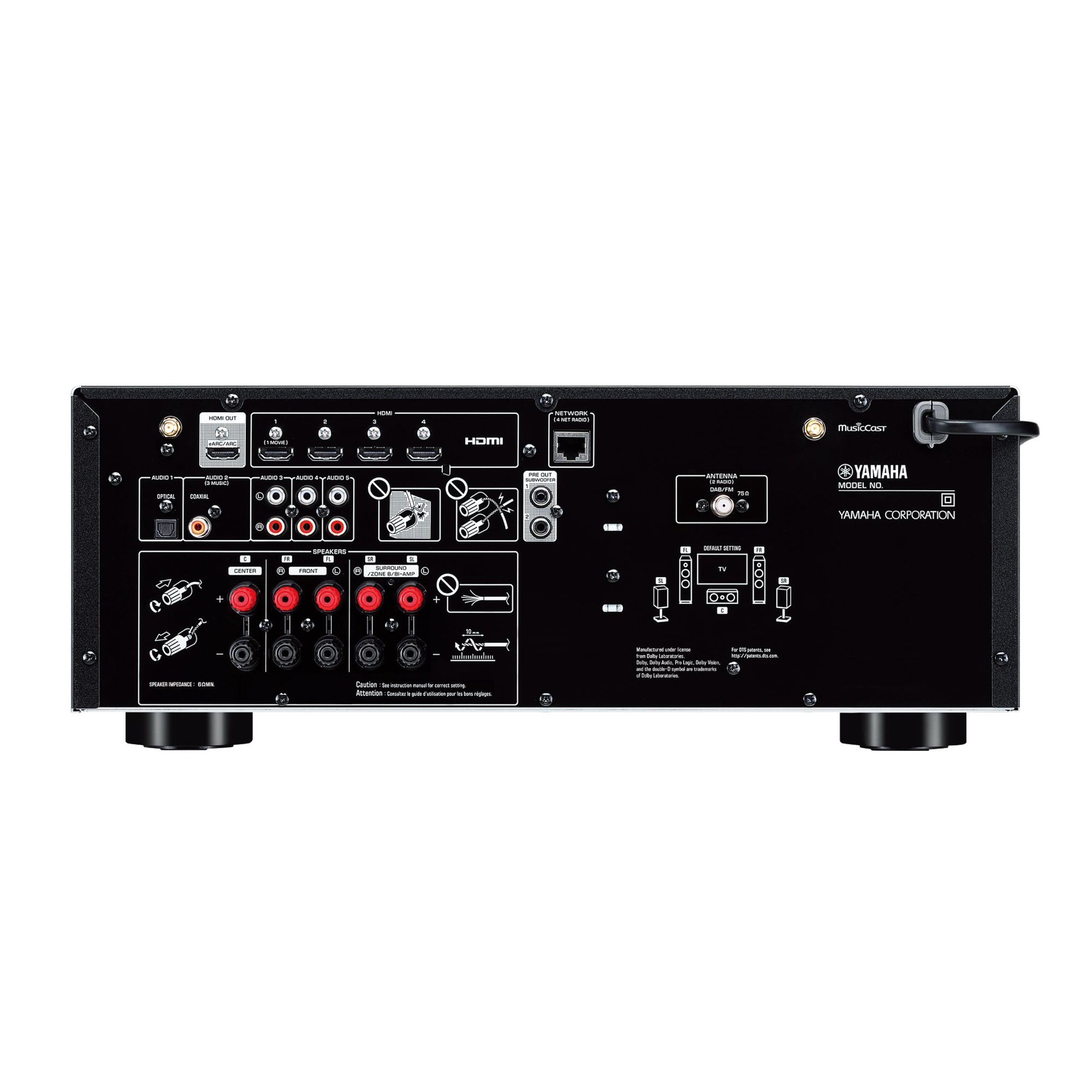 Yamaha RX-V4A- 5.2-channel AV Receiver – AV Shack