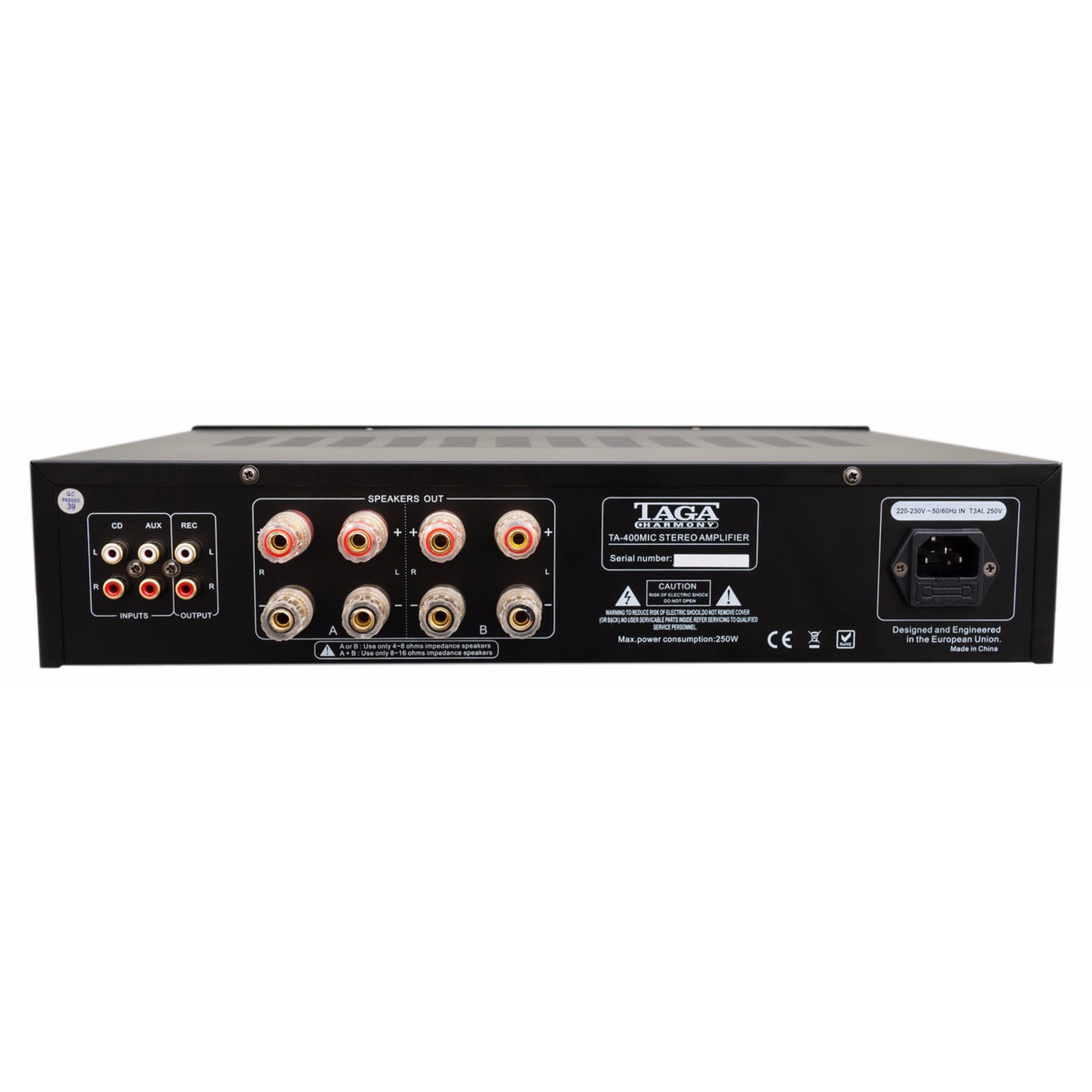 Taga Harmony TA-400MIC- Integrated Amplifier – AV Shack