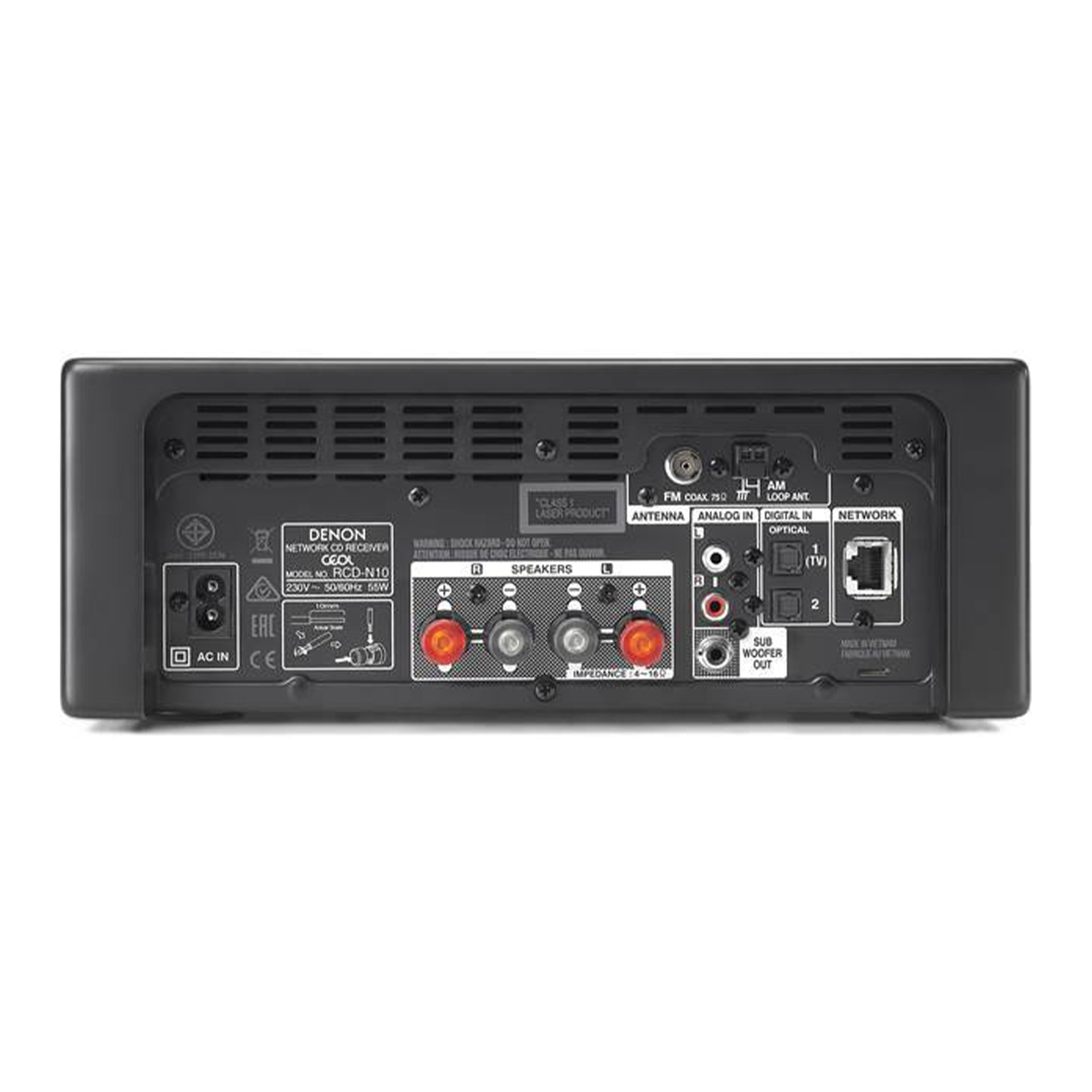 Denon CEOL RCD-N10 Compact stereo receiver with built-in CD player