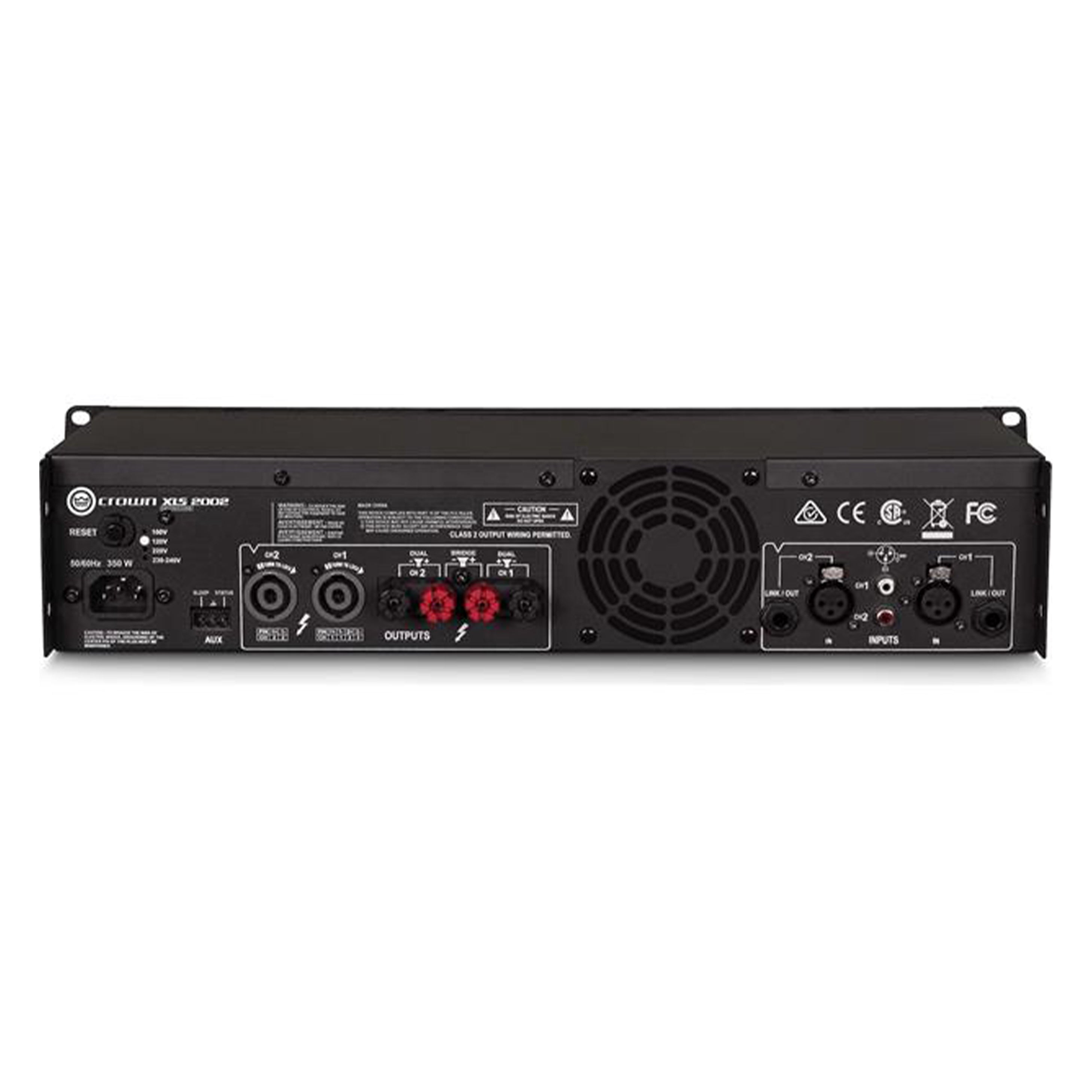 Crown XLS 2002 DriveCore 2 Series power amplifier 375 Watts – AV Shack