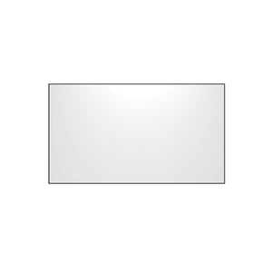 Prime Zero Edge Matte White Fixed Frame Projection Screen 84'' (16:9)