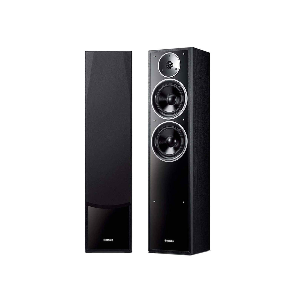 Yamaha RS-202 Stereo Receiver + Yamaha NS-F71 Floor Standing Speakers (Stereo Bundle Pack)