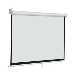 RNT Matte White Manual Projection Screen Self Lock 133'' (16:9)