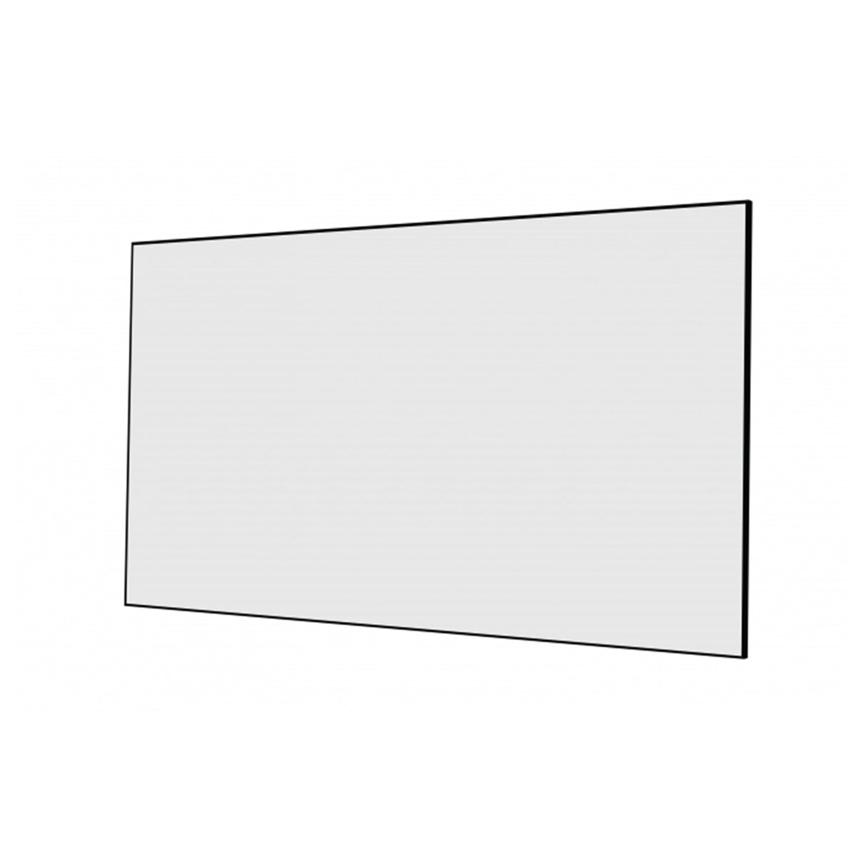 Prime Zero Edge Matte White Fixed Frame Projection Screen 133'' (16:9)