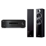 Yamaha RS-202 Stereo Receiver + Yamaha NS-F71 Floor Standing Speakers (Stereo Bundle Pack)