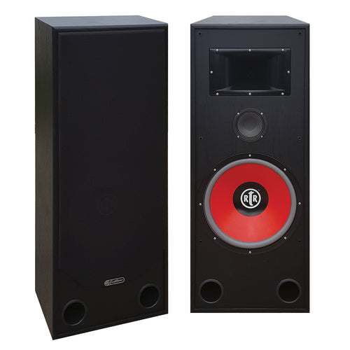 BIC America EV15 – 3-Way Floor Standing Speakers with Heavy Duty 15″ W