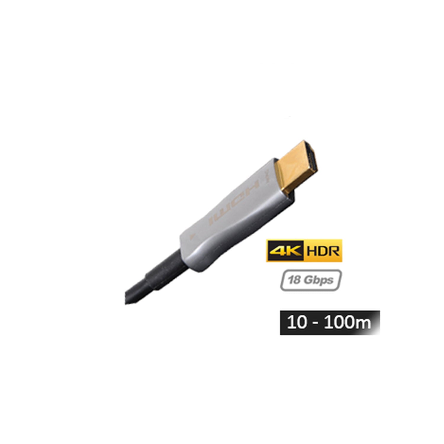 Active Optical Fiber Cable 4K UHD HDMI Cable- 75 Meter