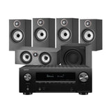 Denon AVC-X2700H Amplifier with Bowers & Wilkins 607 S2 Anniversary Edition 5.1 Home Theatre Bundle Package