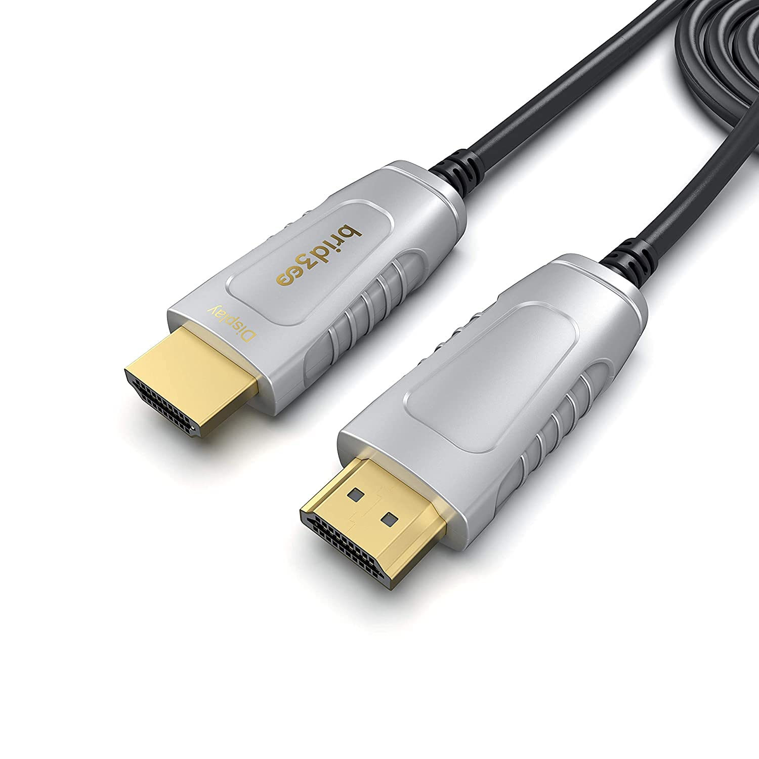 Bridgee Fiber Optic HDMI 2.1 Cable 33ft 10 Meter Ultra High Speed