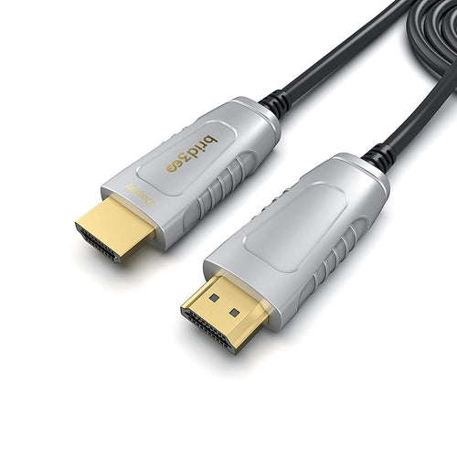 Bridgee Fiber Optic HDMI 2.1 Cable(33ft/10 Meter) Ultra High Speed AOC Supported 8K