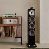 Bowers & Wilkins 702 S3 - 3 Way Floor Standing Speaker (Pair) (Gloss Black Colour)