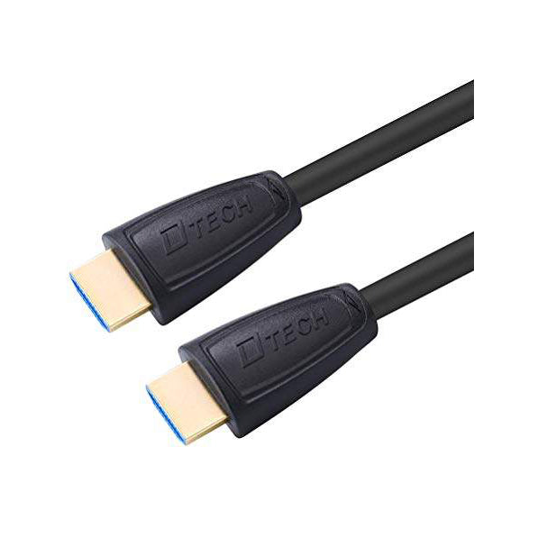 DTECH Slim HDMI Cable -5 Feet/1.5 Meter High-Speed with Gold Plated Connectors