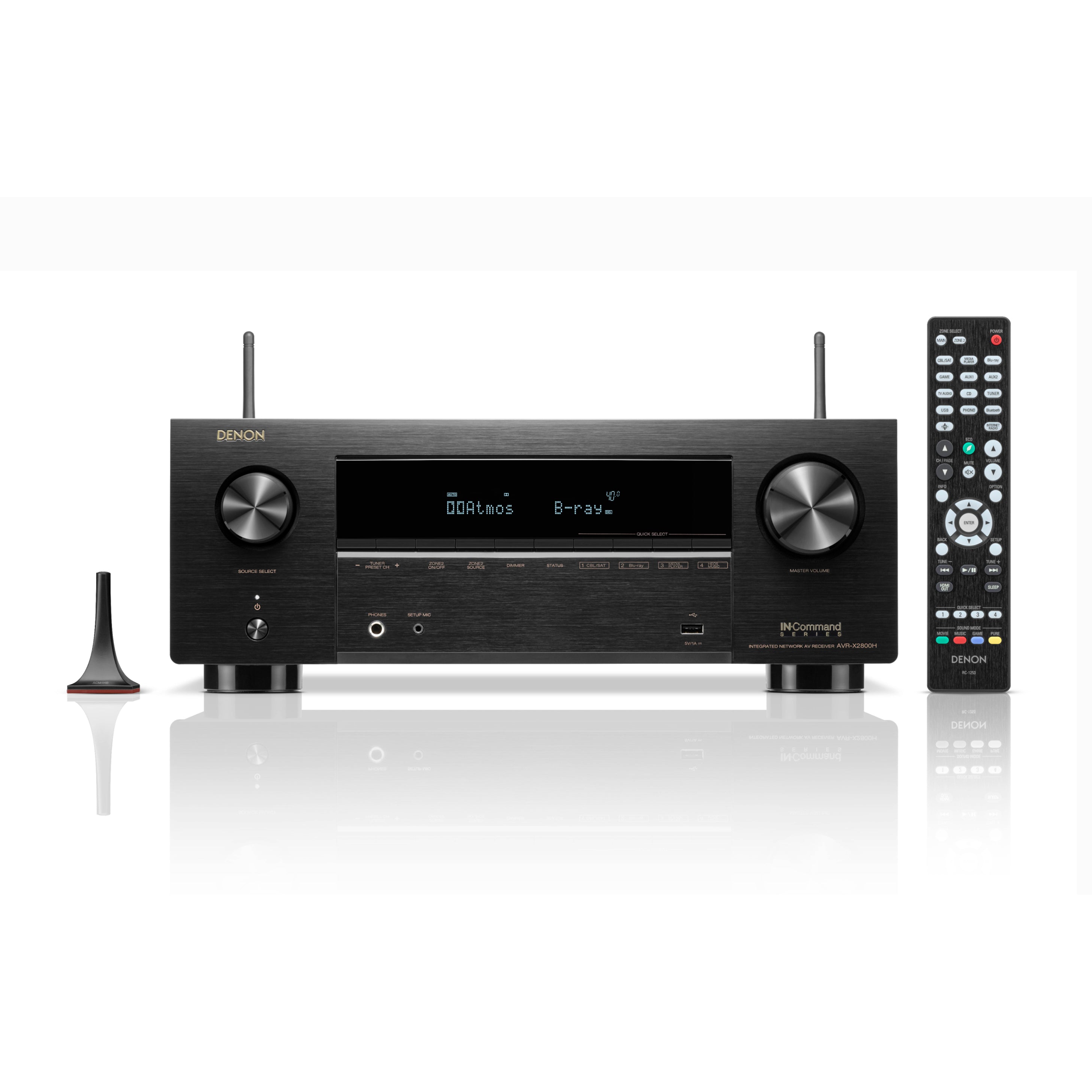 Denon AVR-X2800H - 7.2 Channel Dolby Atmos 8K & 3D Audio