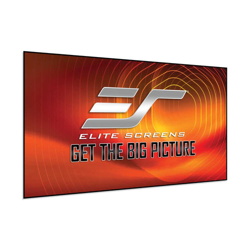 Elite Screens AR92DHD5 - 92 Inches Edge Free Cine Grey 5D Ambient Light Rejection 4K/8K UHD Fixed Frame Home Theatre Projection Screen  - (16:9)